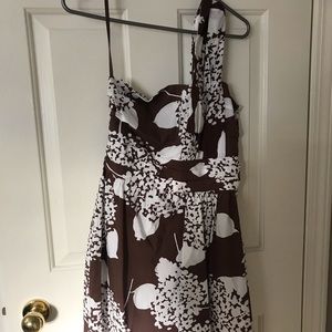 Anthropologie Whit Two Petal one strap dress